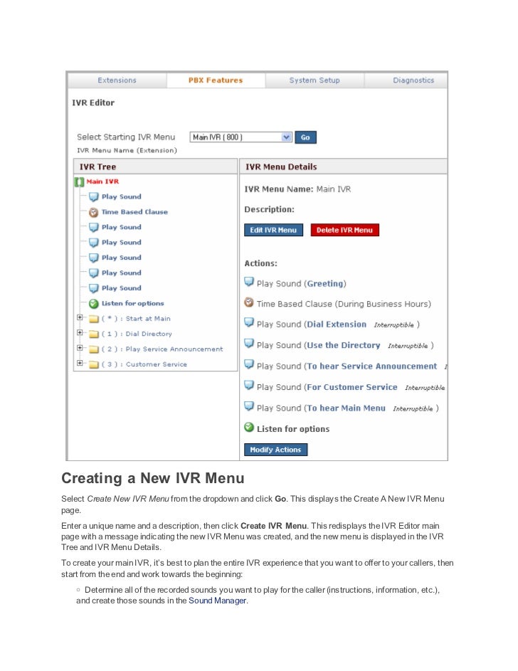 q manual on pbx system