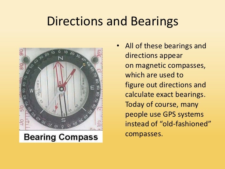 Direction and Bearings