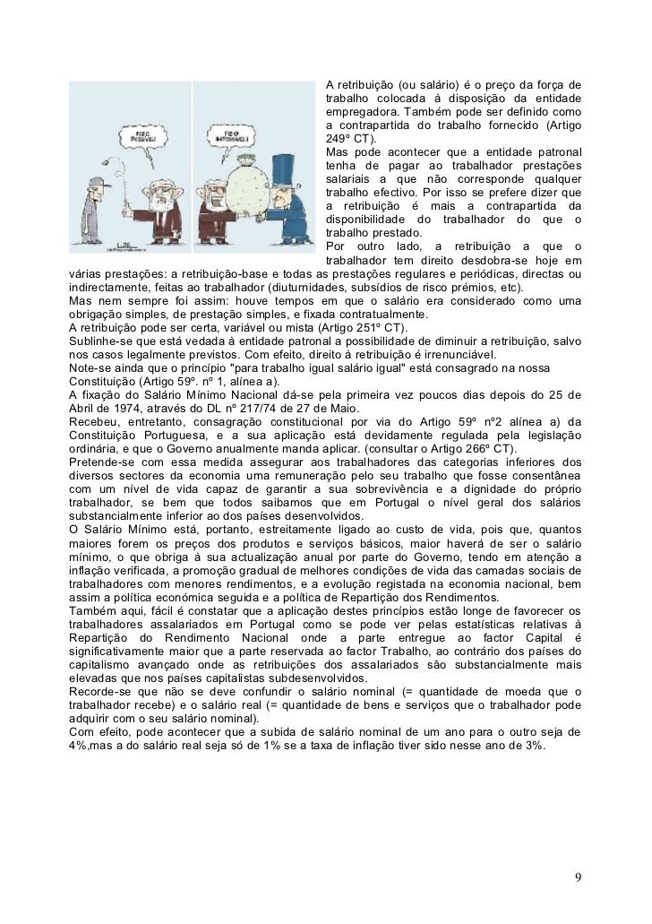 Artigos direito do trabalho