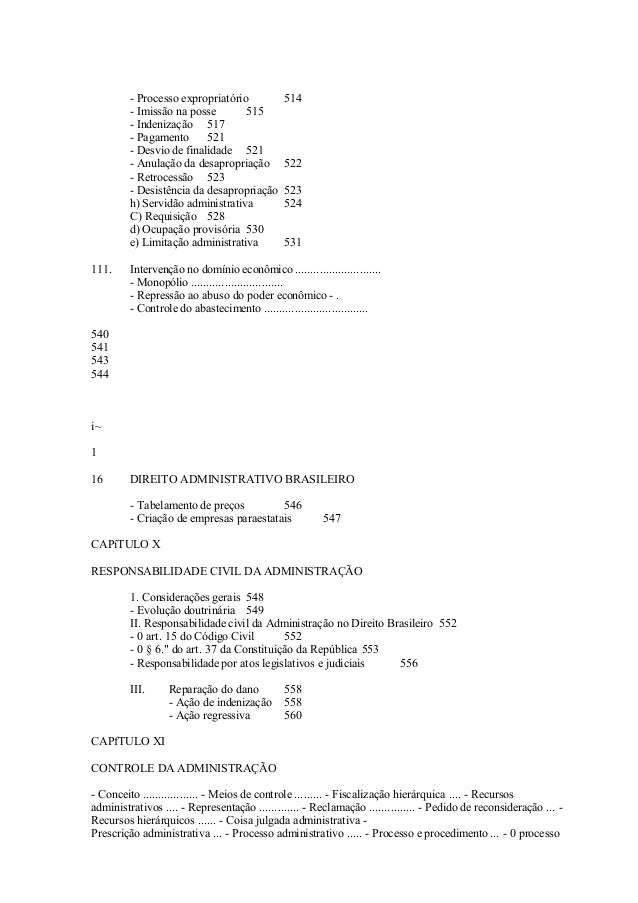 Direito Administrativo Hely Lopes Meirelles 2011