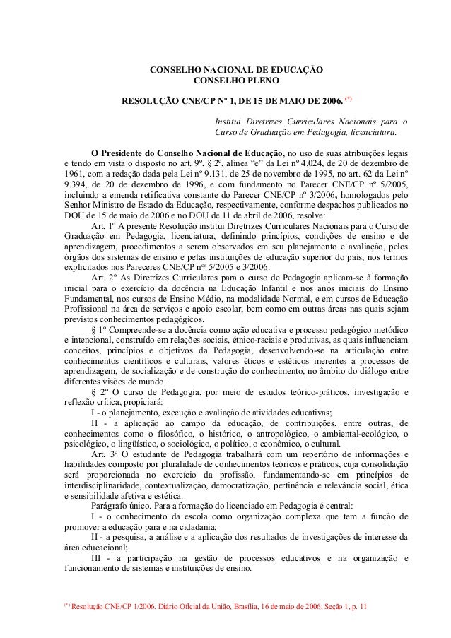 Objetivo do curso de pedagogia