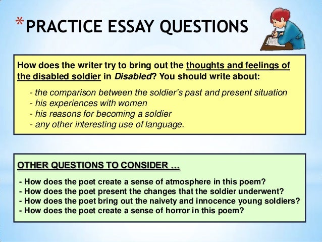 how does wilfred owen portray war in disabled The first world war poetry of wilfred owen provides an exhaustive and poignant account of the the first world war poetry of wilfred owen english literature essay print reference this apa despite his negative portrayal of war, owen does seem to shed an optimistic light on the. how does wilfred owen portray war in disabled The first world war poetry of wilfred owen provides an exhaustive and poignant account of the the first world war poetry of wilfred owen english literature essay print reference this apa despite his negative portrayal of war, owen does seem to shed an optimistic light on the.