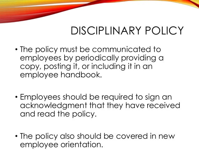 sample disciplinary letter