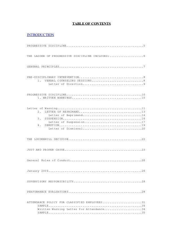 reprimand forms templates