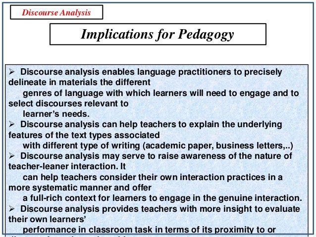 thesis discourse analysis thesis discourse analysis