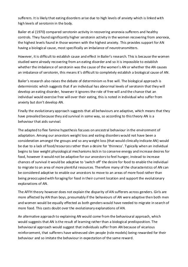 Essay On How To Start A Business Anorexia And Bulimia Nervosa Serendip Bryn Mawr College Wonder Of Science Essay also How To Write An Essay For High School Essays On Anorexia Nervosa Anorexia Nervosa Treatment Topics For High School Essays