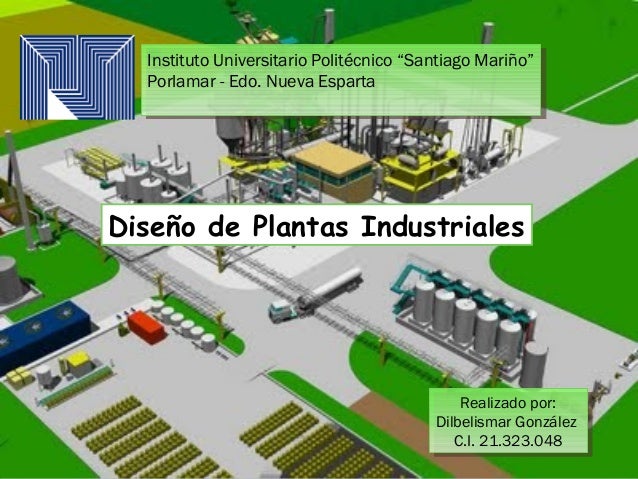 Principios básicos del Diseño de plantas Industriales