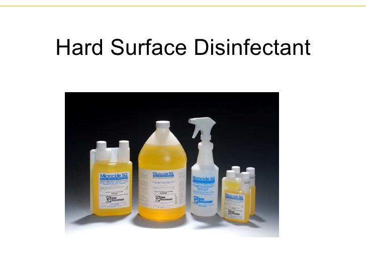 Disinfectants a ppt