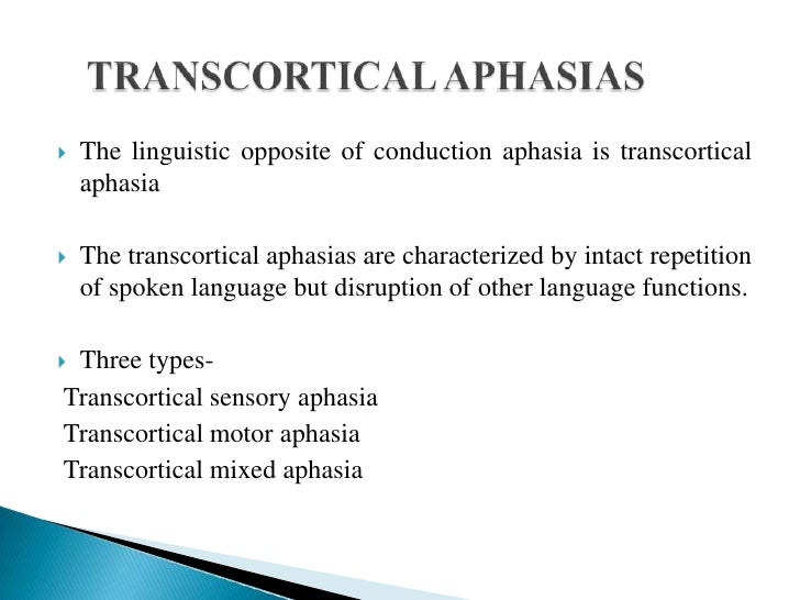 Disorders of speech and language