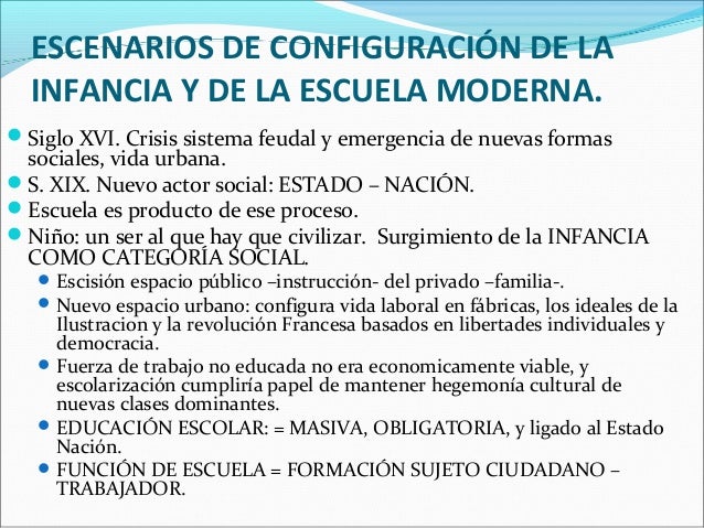 Infancia Y Niñez En Los Escenarios De La Posmodernidad Pdf
