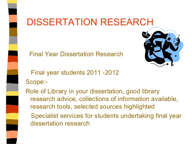 Dissertation tools
