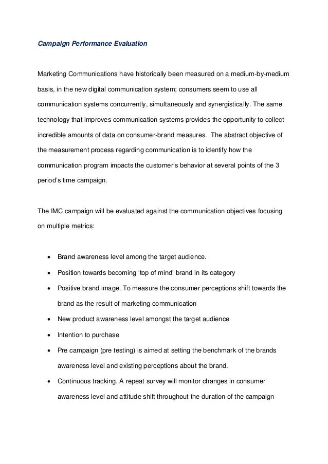 Communication And Performance Dissertation