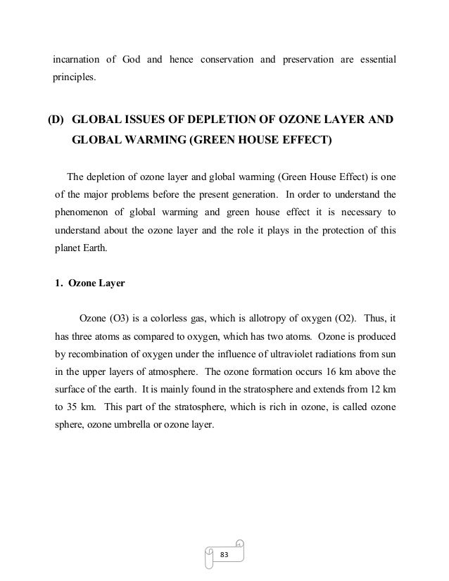 ozone depletion research papers ozone depletion research papers