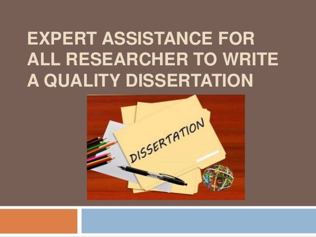 Writing a dissertation for dummies