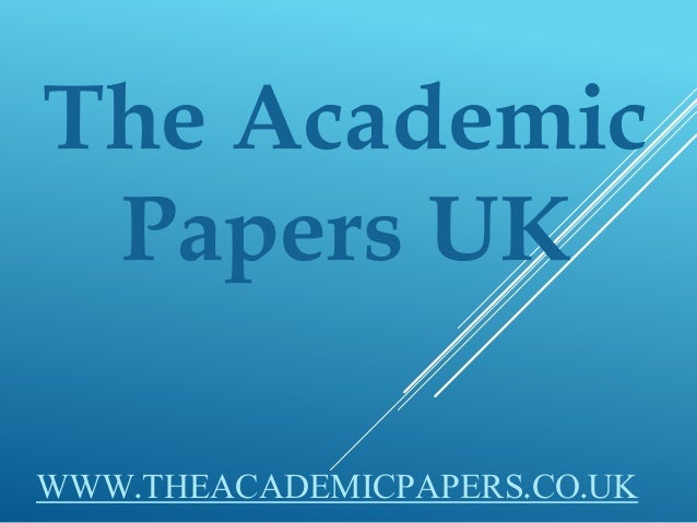 Academic papers.co.uk