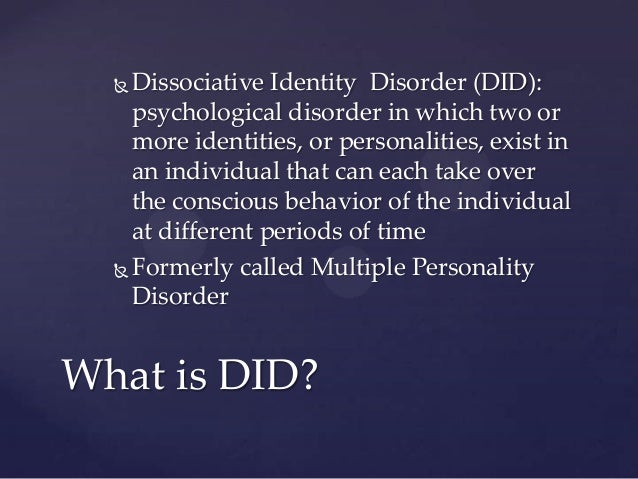 an analysis of the dissociative identity disorder Background on fight club based on the novel by chuck palahniuk dark humor, was originally an art film to make a point the narrator (main character played by edward. an analysis of the dissociative identity disorder Background on fight club based on the novel by chuck palahniuk dark humor, was originally an art film to make a point the narrator (main character played by edward.