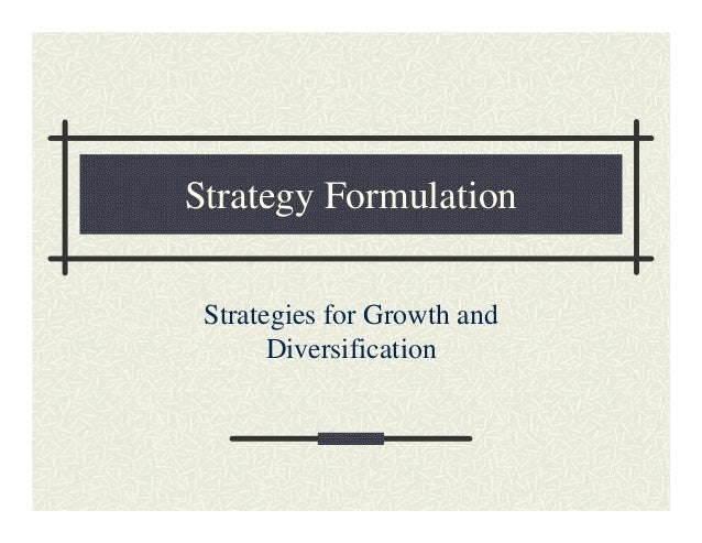 Product diversification strategy ppt