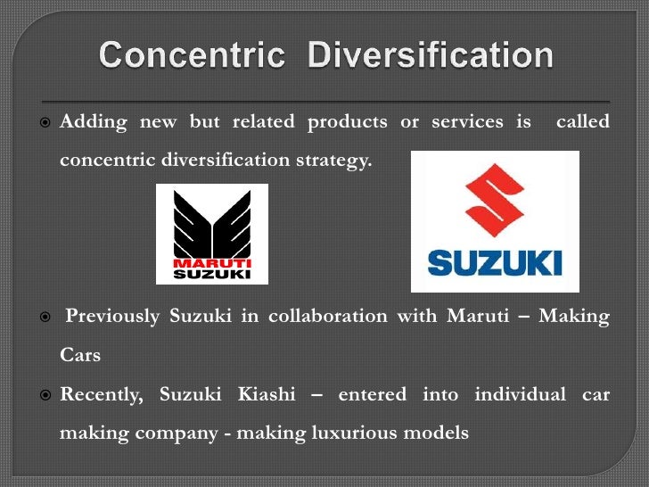 corporate strategy concentric diversification