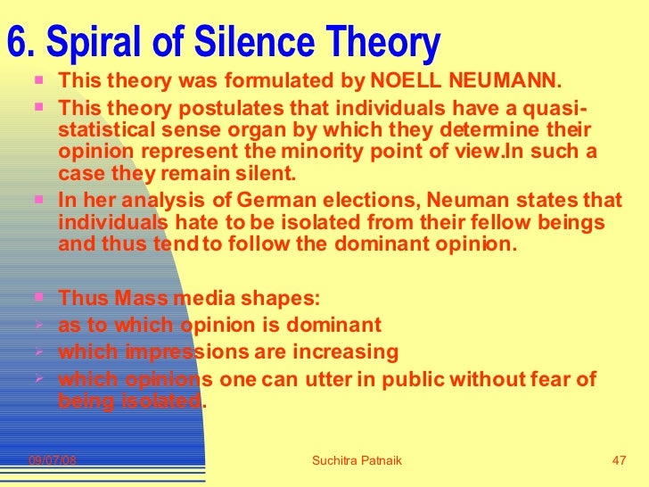 spiral of silence research paper spiral of silence research paper
