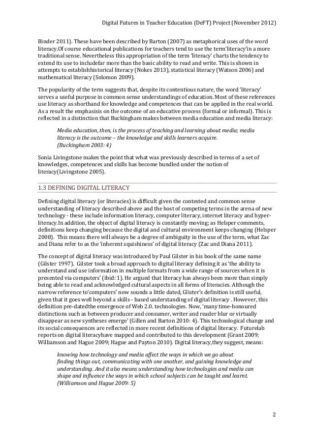 Literature Review Buy