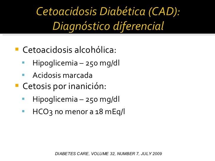 Diabetes Mellitus: Urgencias De La Diabetes Mellitus Diabetes Mellitus: Urgencias De La Diabetes Mellitus