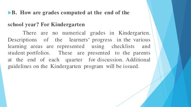 K to 12 Grading Sheet Deped Order No. 8 S. 2015 PPT presentation
