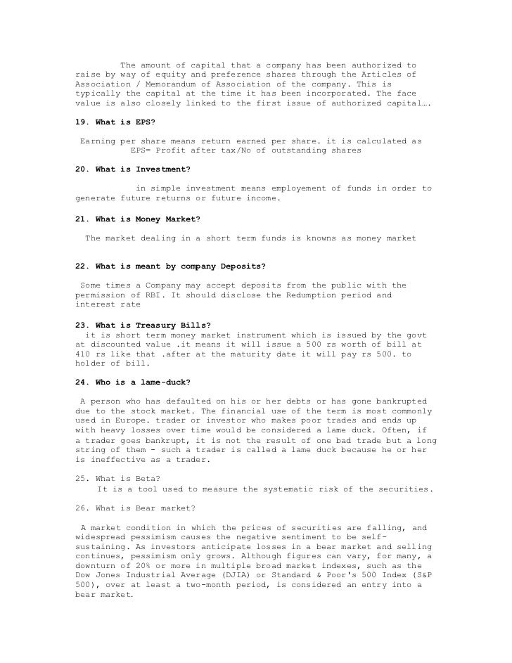 on finance interview questions on finance finance interview questions