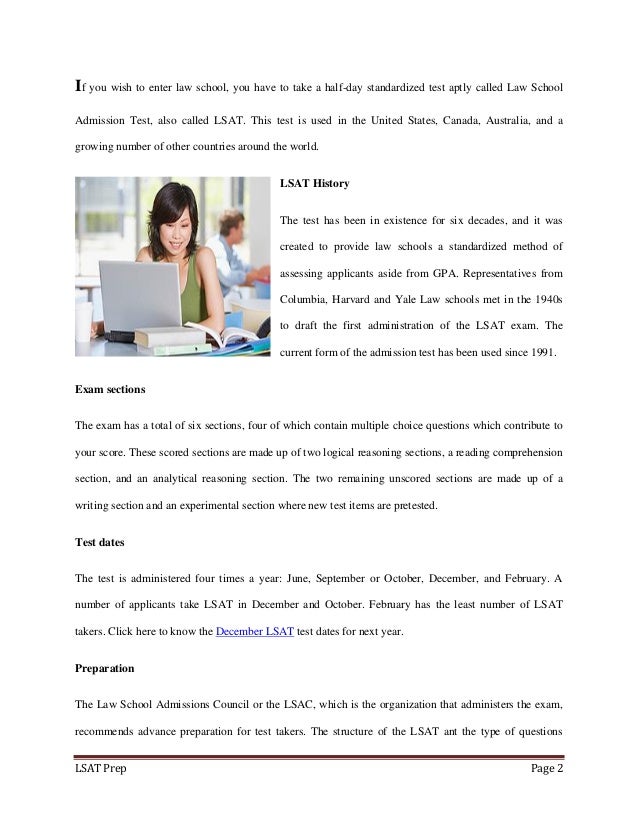 Things You Should Know About The Law School Admission Test Things You Should Know About The Law School Admission Test