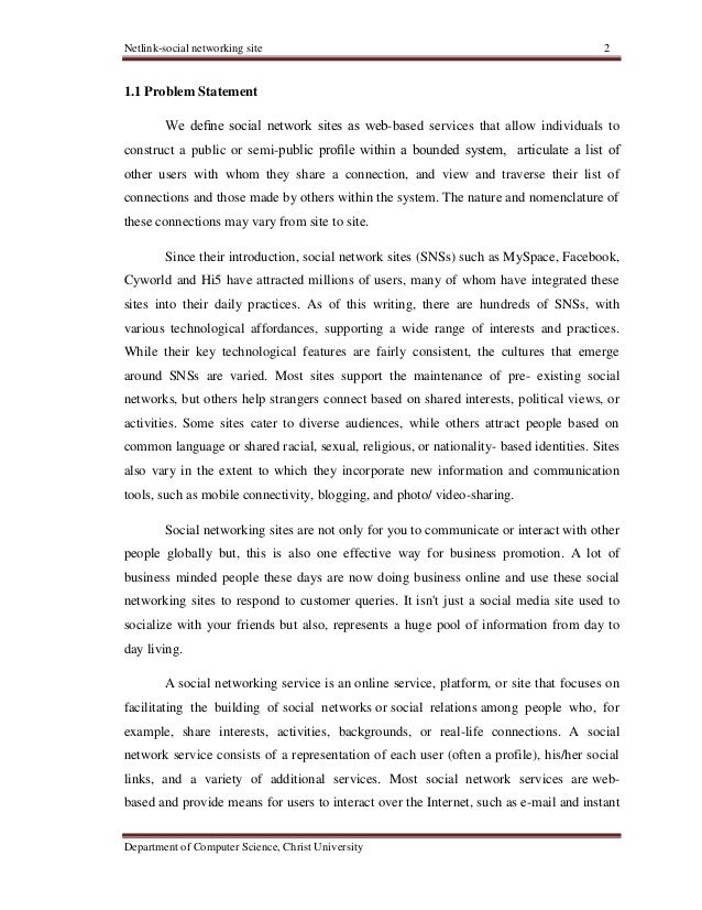 thesis statement on social web thesis statement on social web