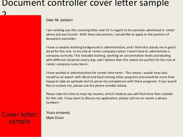 word document cover letter