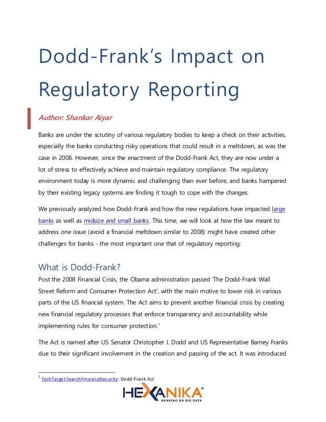 banking regulatory changes essay Depository institutions, geographic expansions - regulation of banking and financial services. banking regulatory changes essay Depository institutions, geographic expansions - regulation of banking and financial services.