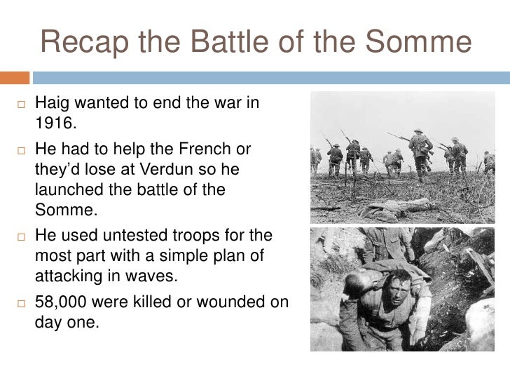 battle of the somme haig essay battle of the somme haig essay