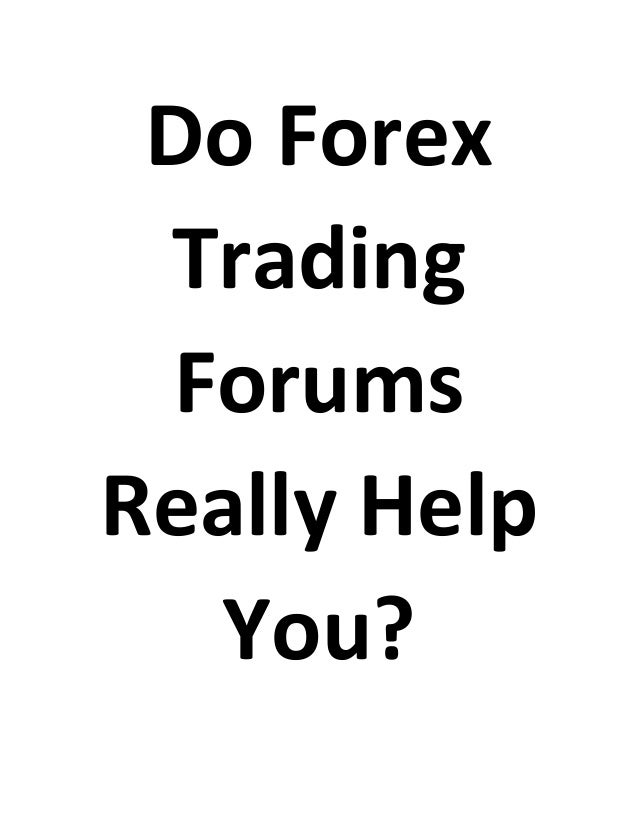 Day trading forex forum