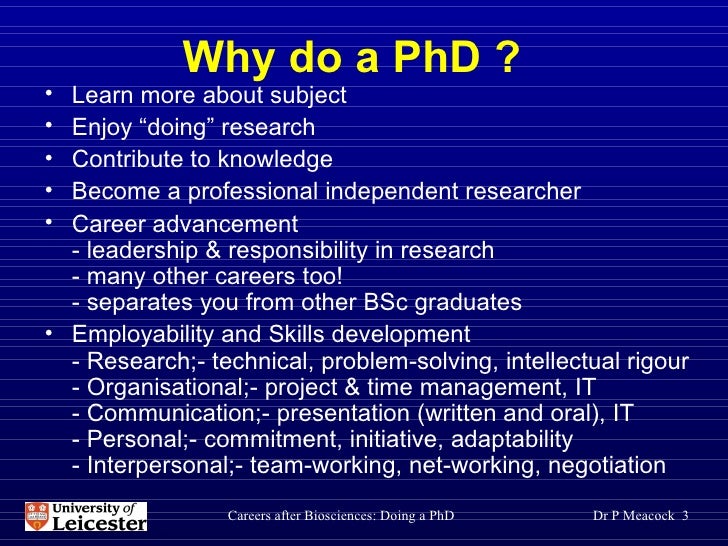 FAQs About Pursuing a PhD