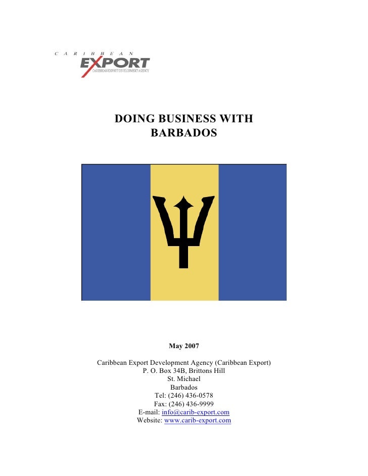 Doing Business with Barbados