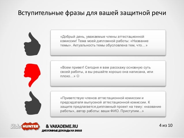 Примеры Защитного Слова К Дипломной Работе — A-avtopartsshop.ru