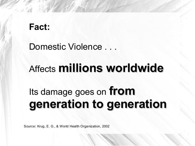 domestic violence affects millions of us women each year Domestic violence affects approximately 4 million relationships and households each year in the us alone it is a pattern of abusive behavior in which the perpetrator harms the victim with the means of physical violence, manipulation, harassment, sexual assault, etc domestic violence affects persons from all walks of life, no matter race, age. domestic violence affects millions of us women each year Domestic violence affects approximately 4 million relationships and households each year in the us alone it is a pattern of abusive behavior in which the perpetrator harms the victim with the means of physical violence, manipulation, harassment, sexual assault, etc domestic violence affects persons from all walks of life, no matter race, age.