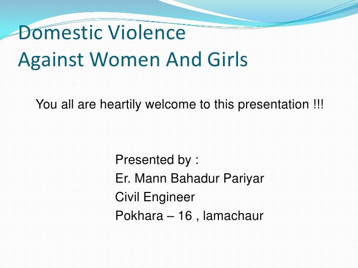 domestic violence powerpoint