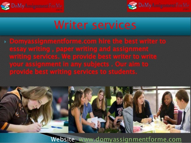 Write My Assignment For Me