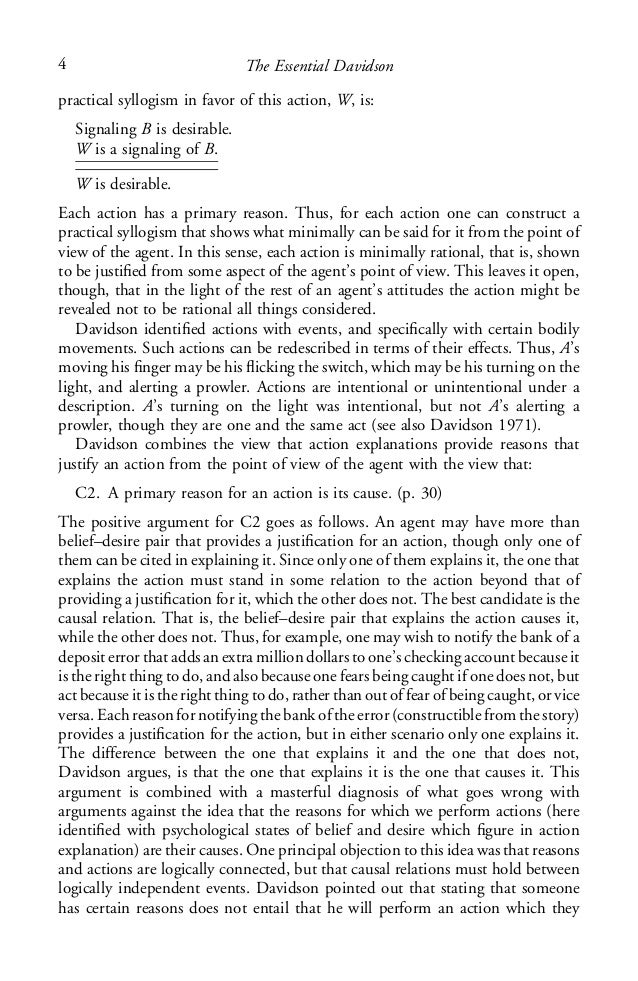 Donald Davidson a nice derangement of epitaphs Donald Davidson a nice derangement of epitaphs