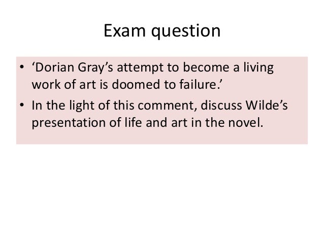 Dorian Gray Essay Topics