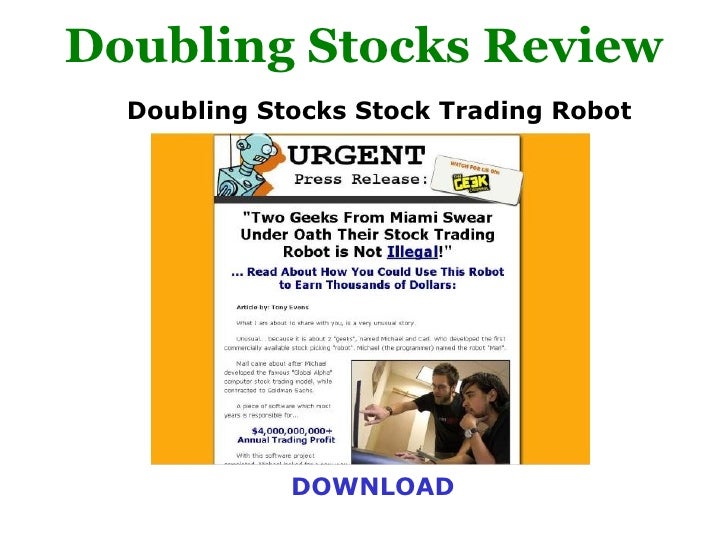 doublingstocks stock trading robot