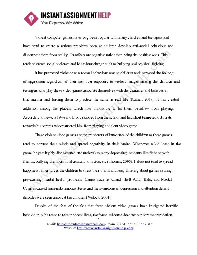 Buy An Essay Video Games And Violence Essay Essay On Video Game Violence Do Video Games Promote Violence Essay Fear Definition Essay also Biography Essays Essay On Video Game Violence Essays On Video Game Violence Effects University Of Texas Essays