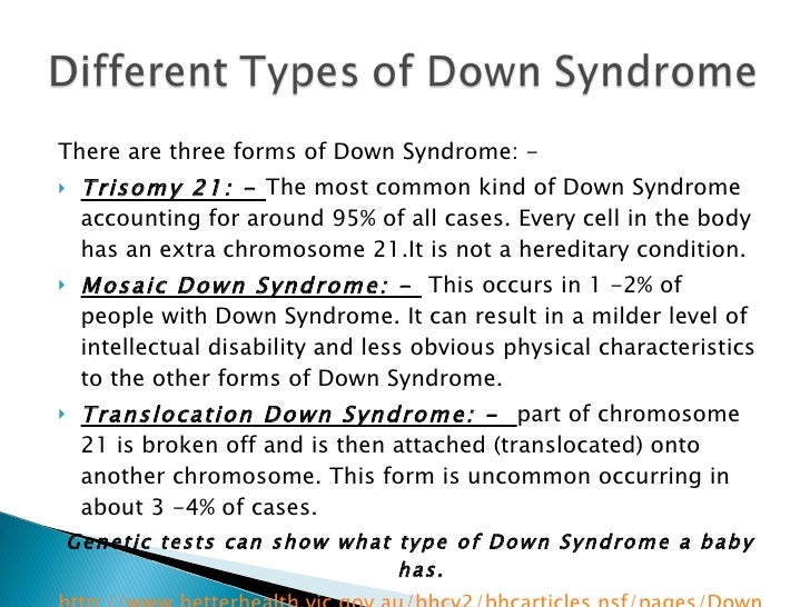 Down Syndrome