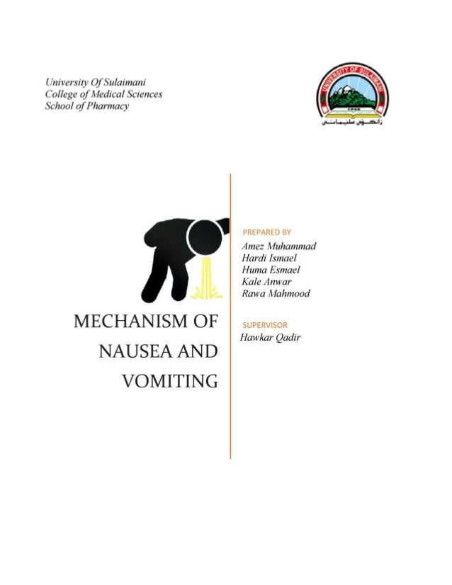 not and vomiting mechanism of nausea and vomiting not and vomiting mechanism of nausea and vomiting