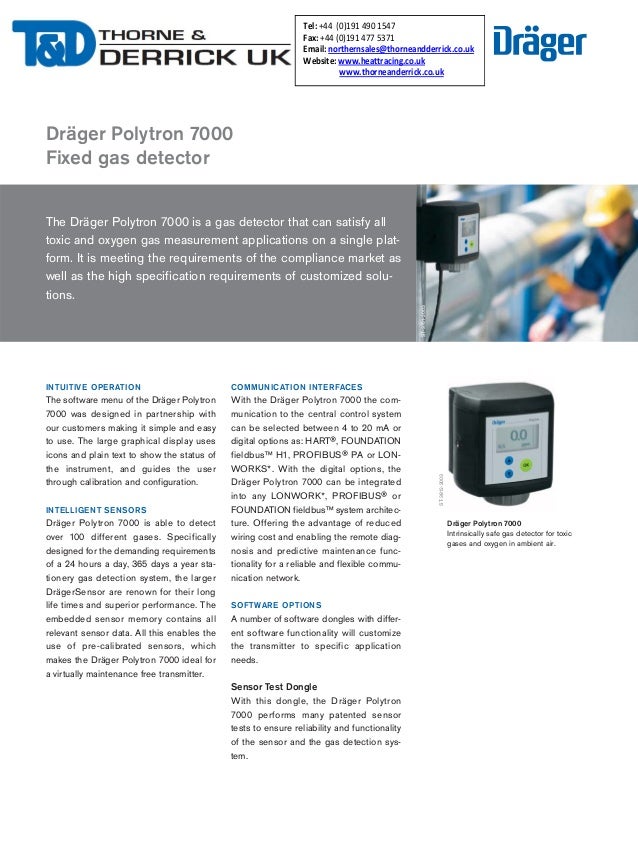 Product information: Dräger Polytron 7000