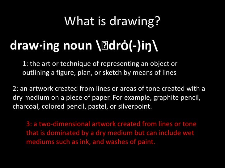 What Is Drawing <br />; 3. What is drawing?