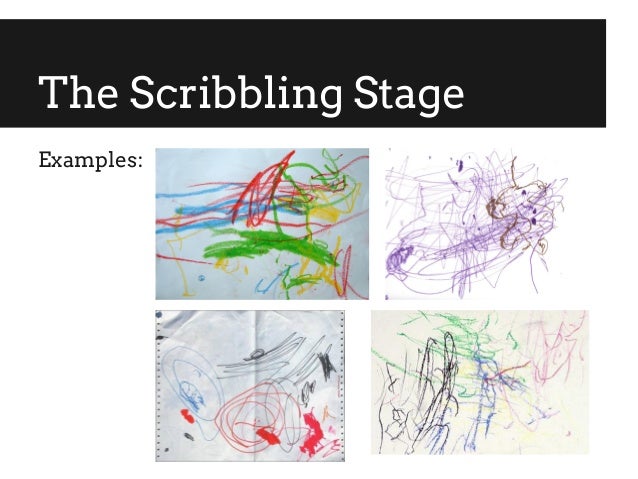 Scribble Stage Of Drawing : Drawing development