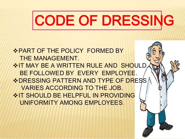 Dress code for management photo