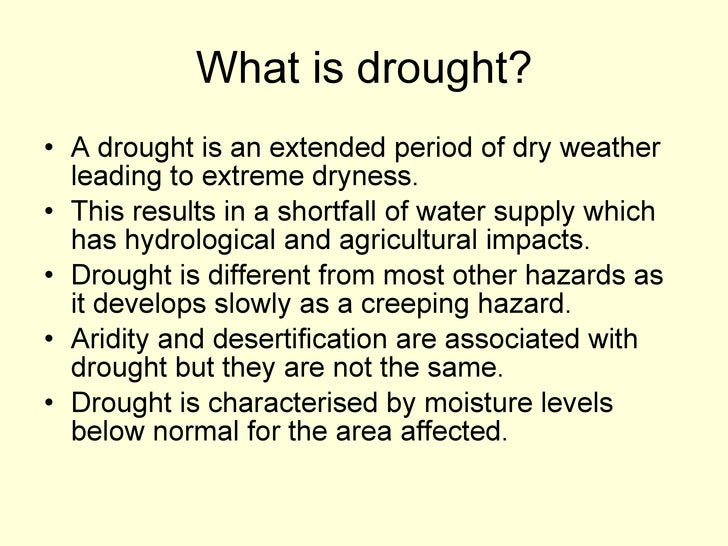 Drought